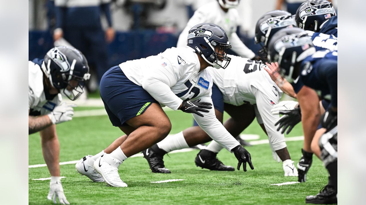 Tackles stand out at Seahawks rookie minicamp, setting up