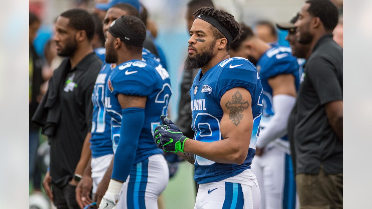 Seattle Seahawks players - NFL PRO BOWL Practice 2019 at the ESPN WILD  WORLD OF SPORTS COMPLEX in Orlando Florida USA on …