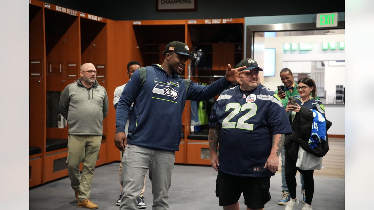 Ultimate NFL Seahawks Fan Room by Courtyard in Seattle, Washington