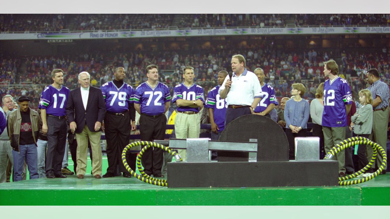 Seahawks Jim Zorn Ring of Honor  Seattle Seahawks 