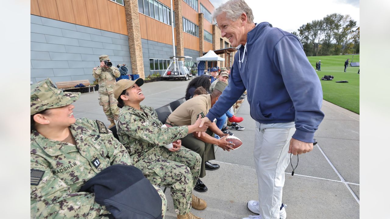 Seahawks Task Force 12 Military Community Fair - A Seahawks and