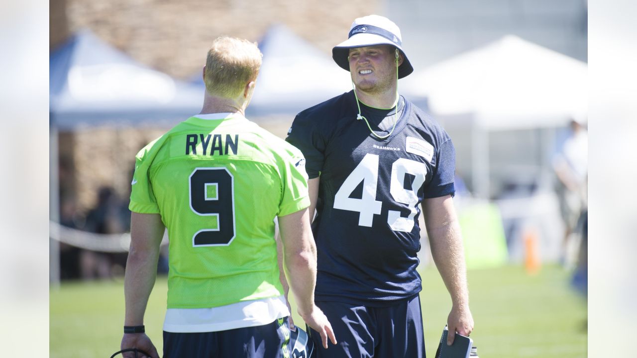 Seahawks Debut Green Practice Jerseys On First Day Of Training Camp