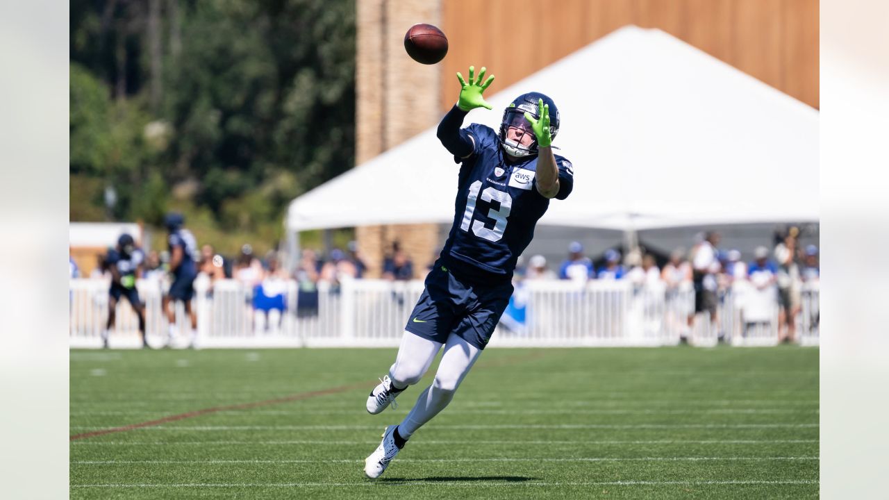 Seattle Seahawks strong safety Ty Okada (39) jogs off the field during the  NFL football team's training camp, Thursday, July 27, 2023, in Renton,  Wash. (AP Photo/Lindsey Wasson Stock Photo - Alamy