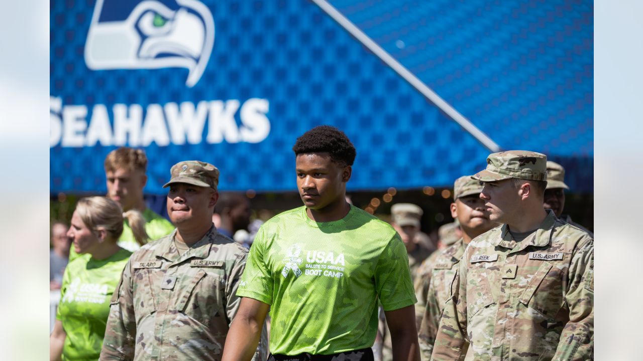 Friday Round-Up: Seahawks & USAA Honor Military at 2023 Change of