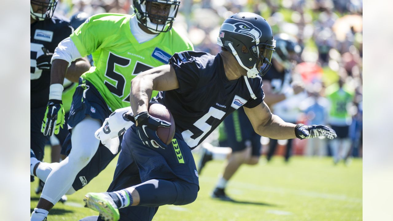 Seahawks Debut Green Practice Jerseys On First Day Of Training Camp