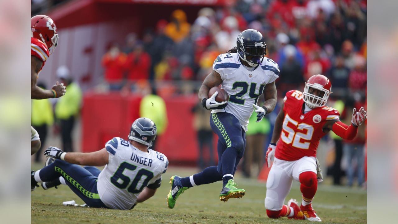 Kansas City, MO, USA. 16th Nov, 2014. Kansas City Chiefs strong safety Eric  Berry (29) is introduced during the NFL game between the Seattle Seahawks  and the Kansas City Chiefs at Arrowhead