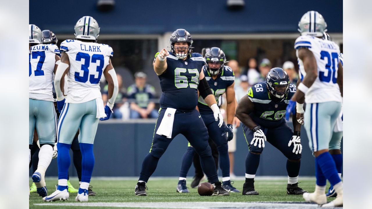 Seattle Seahawks strong safety Jamal Adams (33) lines up against the  Indianapolis Colts during an NFL football game in Indianapolis, Sunday,  Sept. 12, 2021. (Jeff Haynes/AP Images for Panini Stock Photo - Alamy