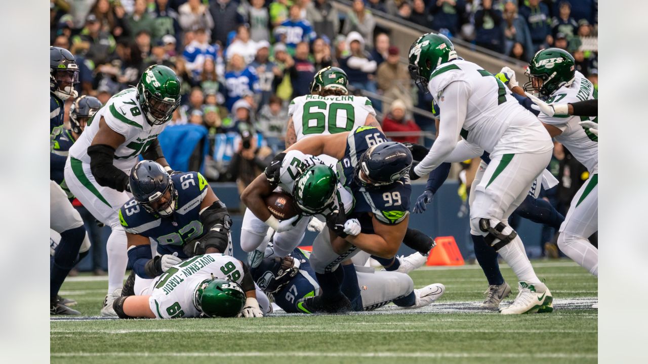 Seattle Seahawks defensive tackle Al Woods (99) during an NFL