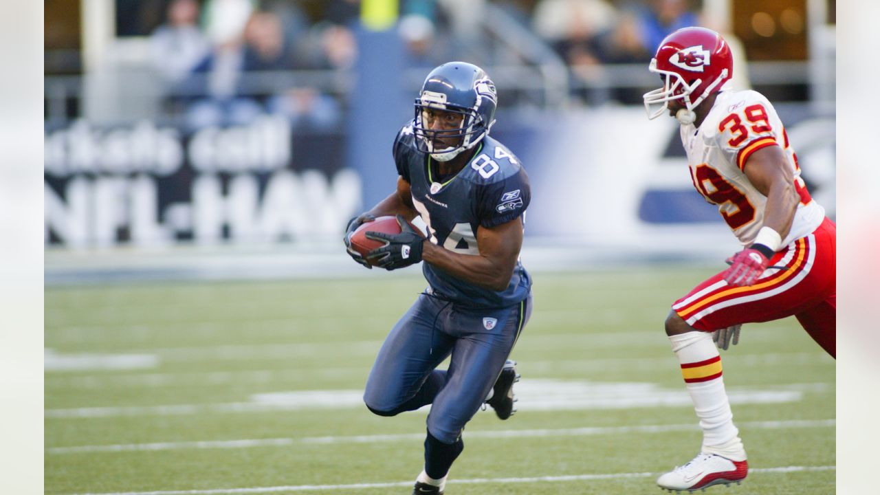 Christian Okoye of the Kansas City Chiefs runs with the ball