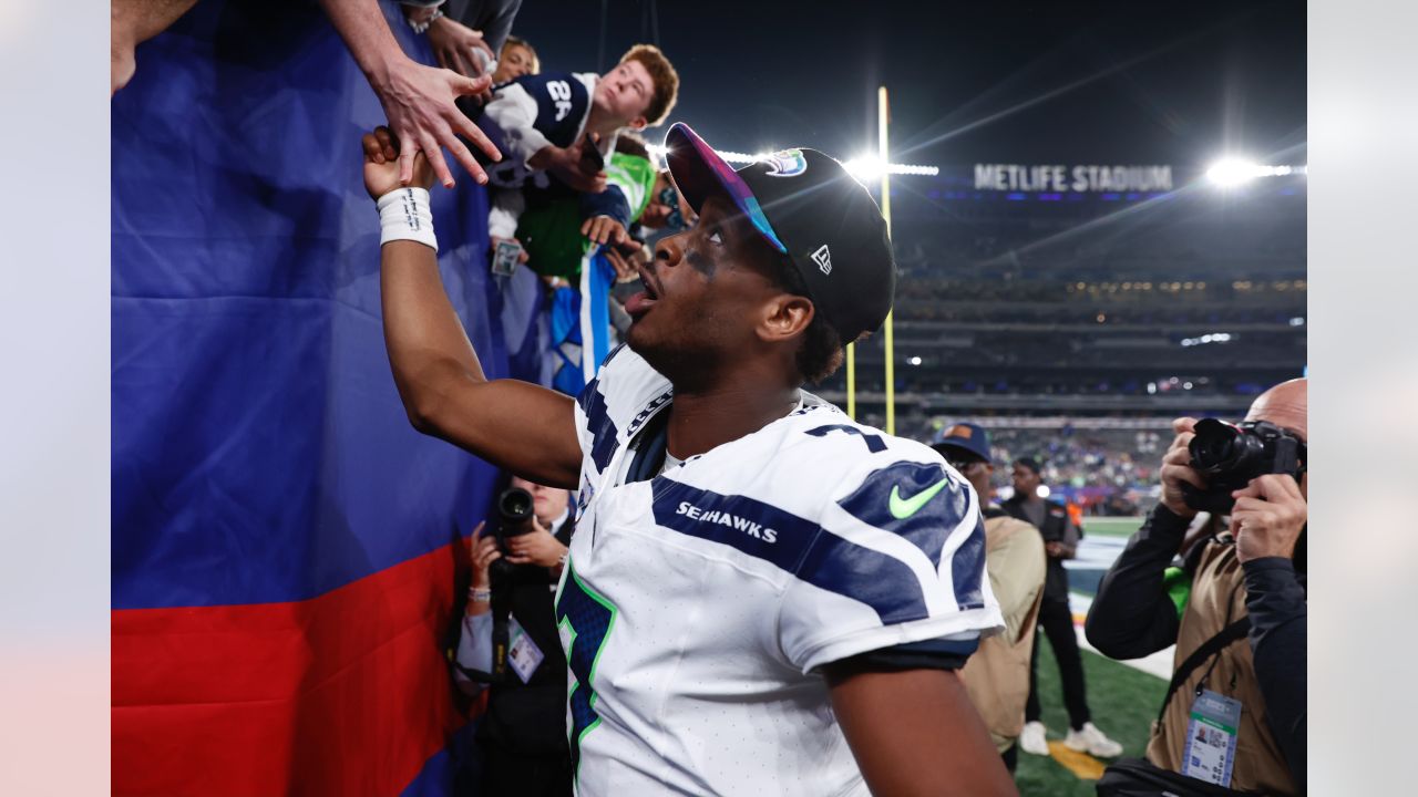 PHOTOS: Best Of Seahawks Postgame Celebration From Week 8 Win vs. Giants