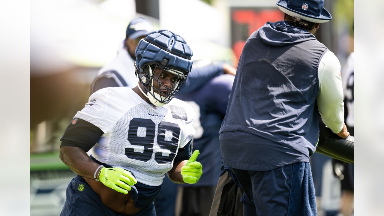 Seattle Seahawks nose tackle Robert Cooper (99), nose tackle