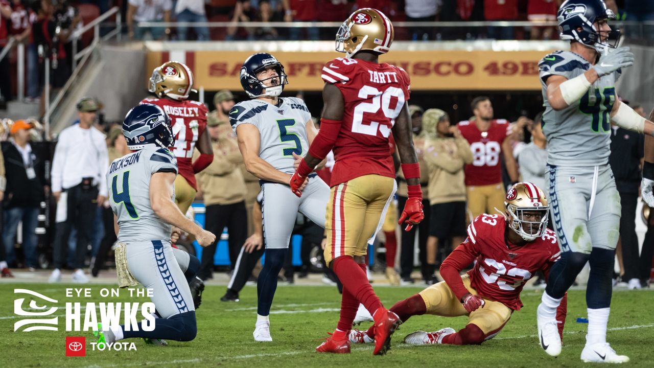 Seattle Seahawks 27-24 San Francisco 49ers (OT): Hawks' Myers