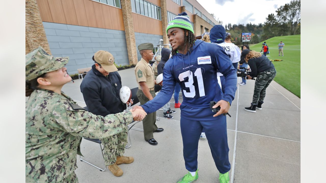 Seahawks Recognize Military & Veterans for NFL's Salute to Service  Initiative