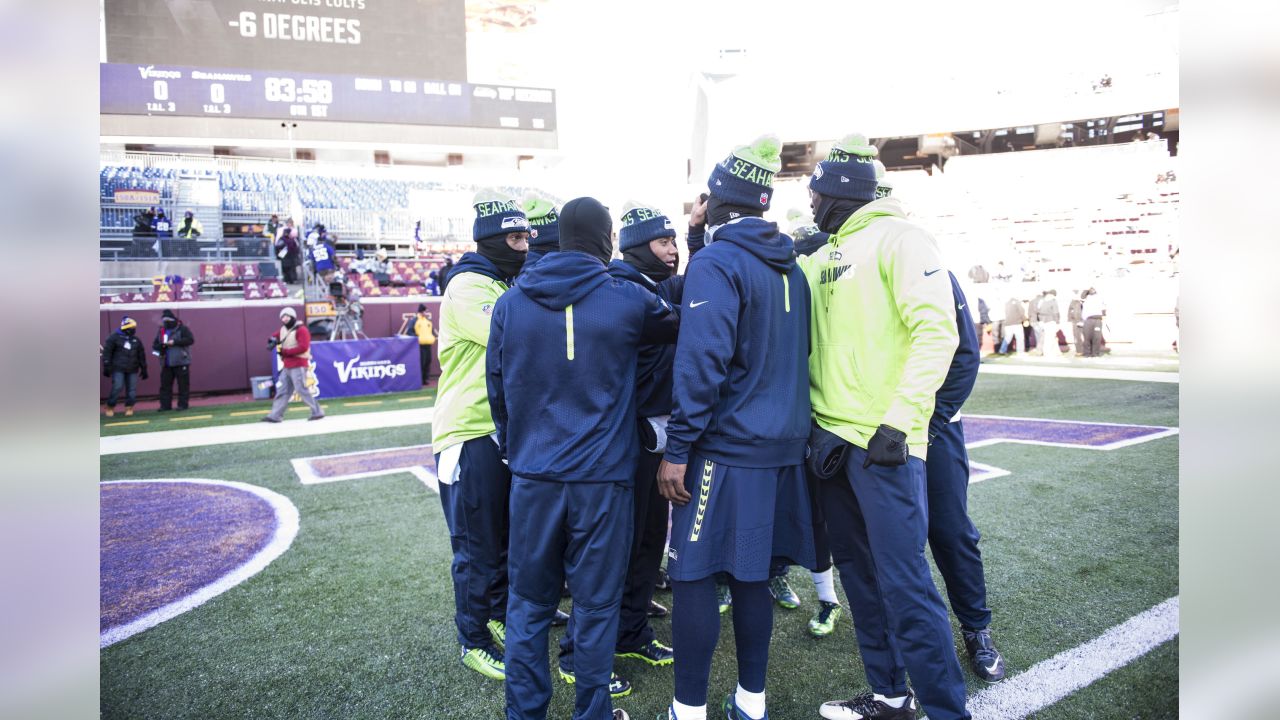 Seattle Seahawks at Minnesota Vikings Ranks As Third-Coldest Playoff Game  in NFL History