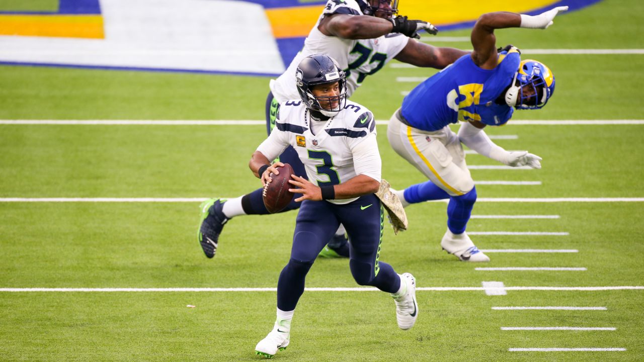 Seattle Seahawks cornerback Neiko Thorpe runs on the field during warmups  before an NFL football game against the Los Angeles Rams, Thursday, Oct. 3,  2019, in Seattle. (AP Photo/Stephen Brashear Stock Photo 