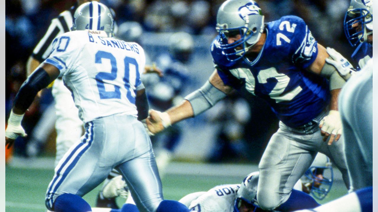 Detroit Lions Barry Sanders in action vs AFC at Aloha Stadium. Peter  News Photo - Getty Images