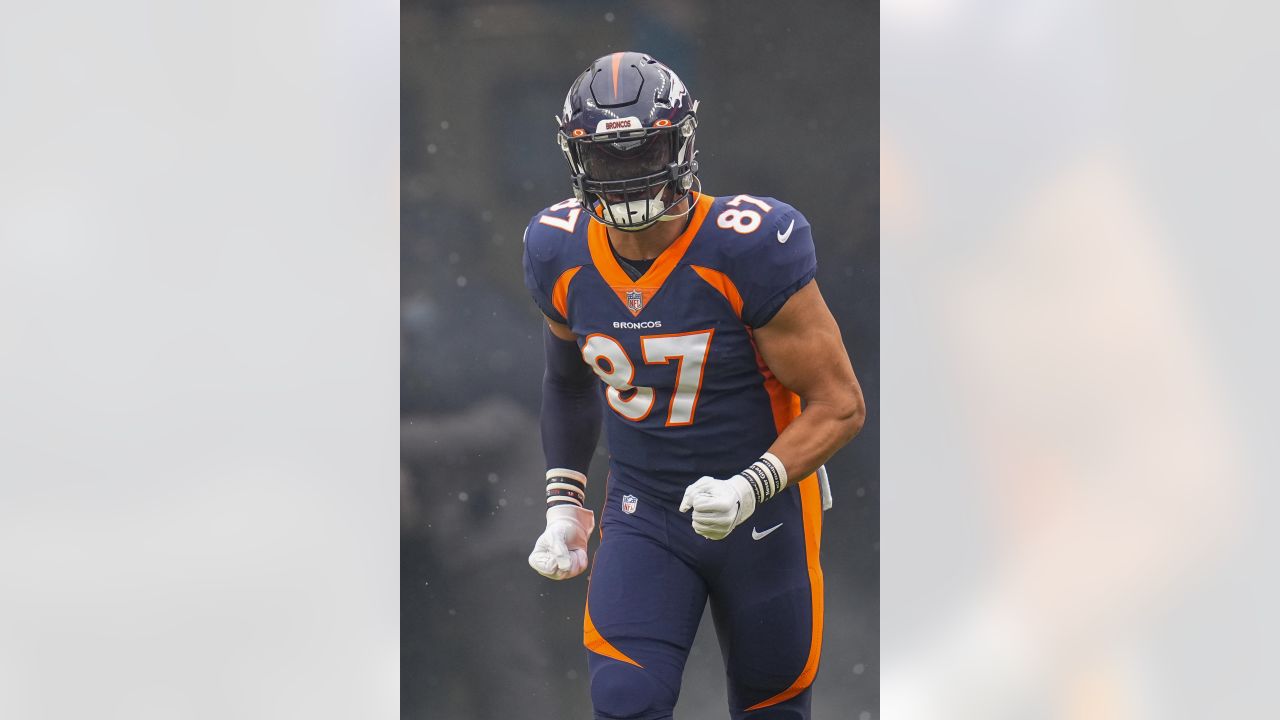 Noah Fant, Broncos tight end, ready to tackle offseason to-do list