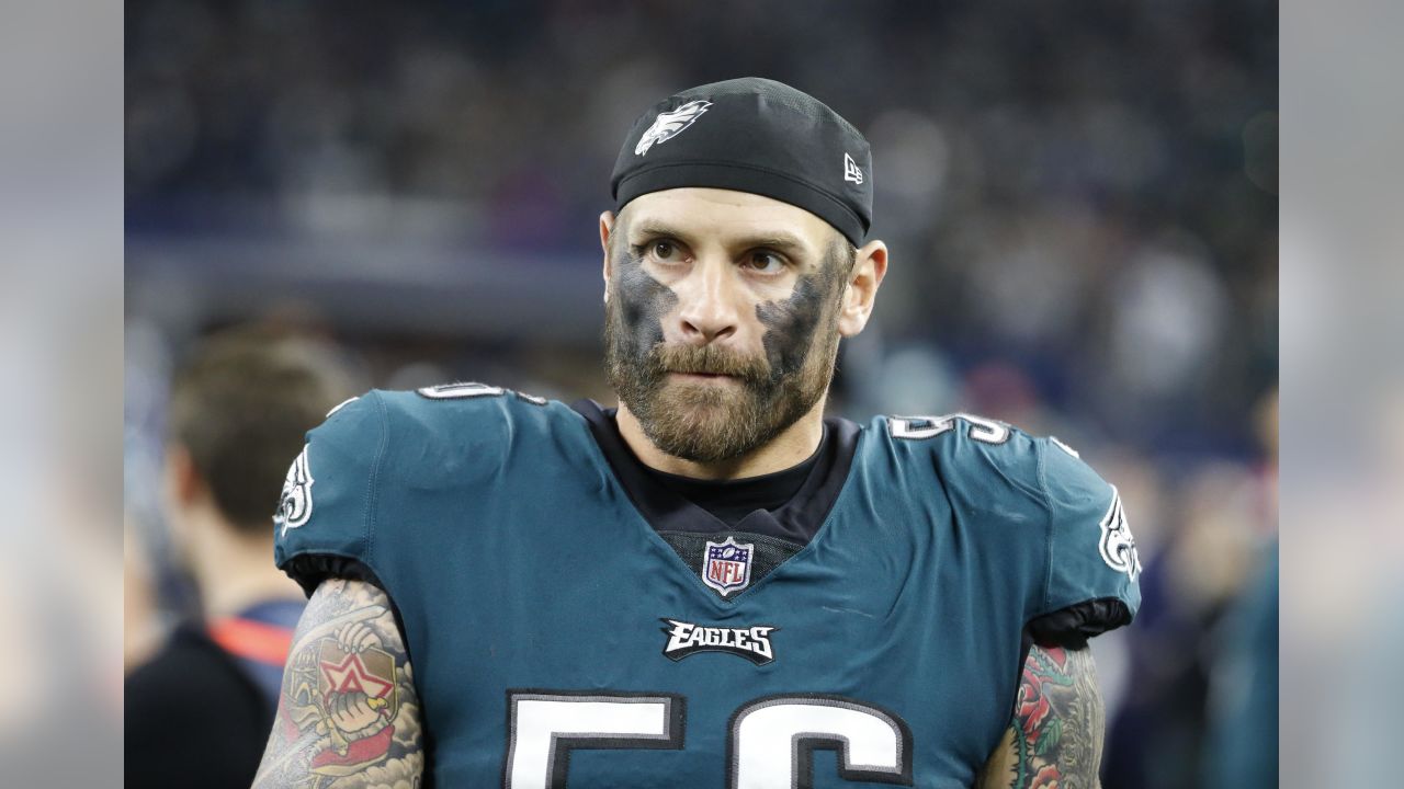 Philadelphia Eagles guard Isaac Seumalo watches play against the Dallas  Cowboys in the second half of an NFL football game in Arlington, Texas,  Sunday, Dec. 27. 2020. (AP Photo/Michael Ainsworth Stock Photo 