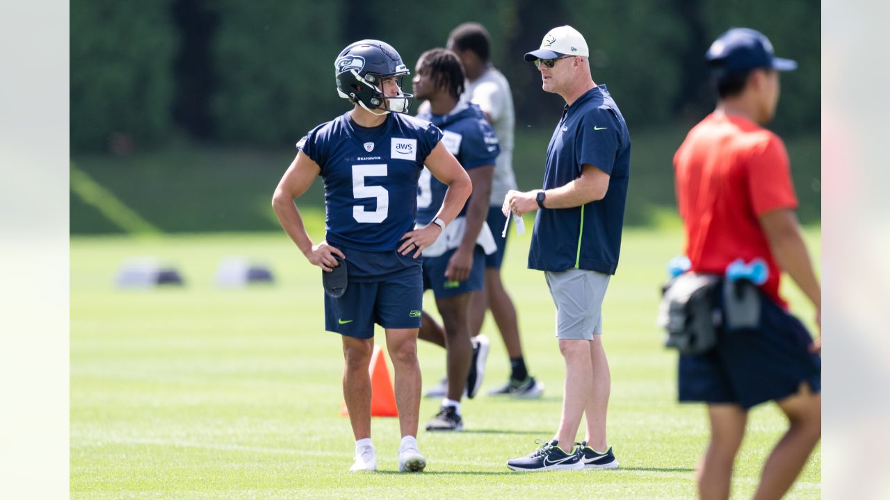 Seahawks Kicker Jason Myers Training Camp Day 9 Press Conference 