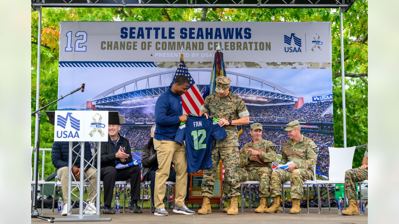 Friday Round-Up: Seahawks & USAA Honor Military at 2023 Change of