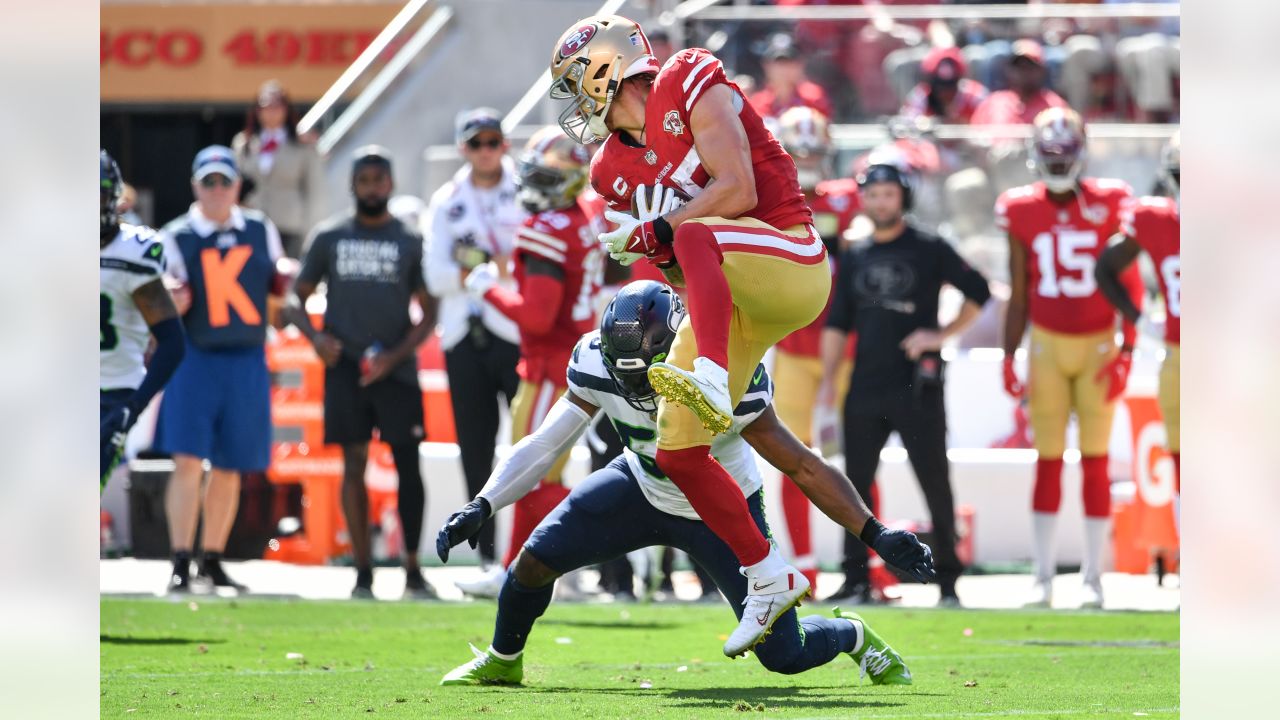 49ers' George Kittle wears famous Jimmy Garoppolo on his shirt after win  over Seahawks