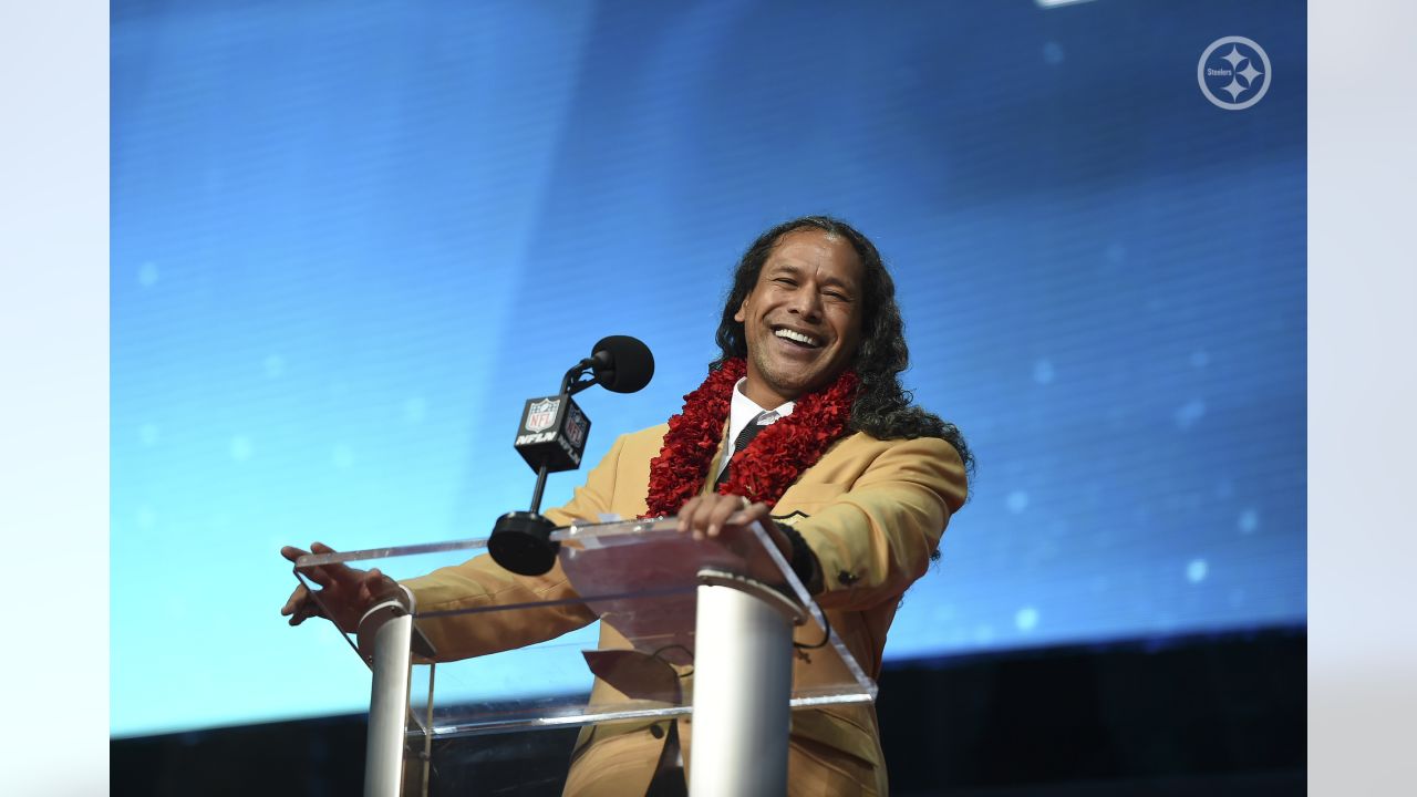 Hall of Fame weekend concludes with the enshrinement of Steelers