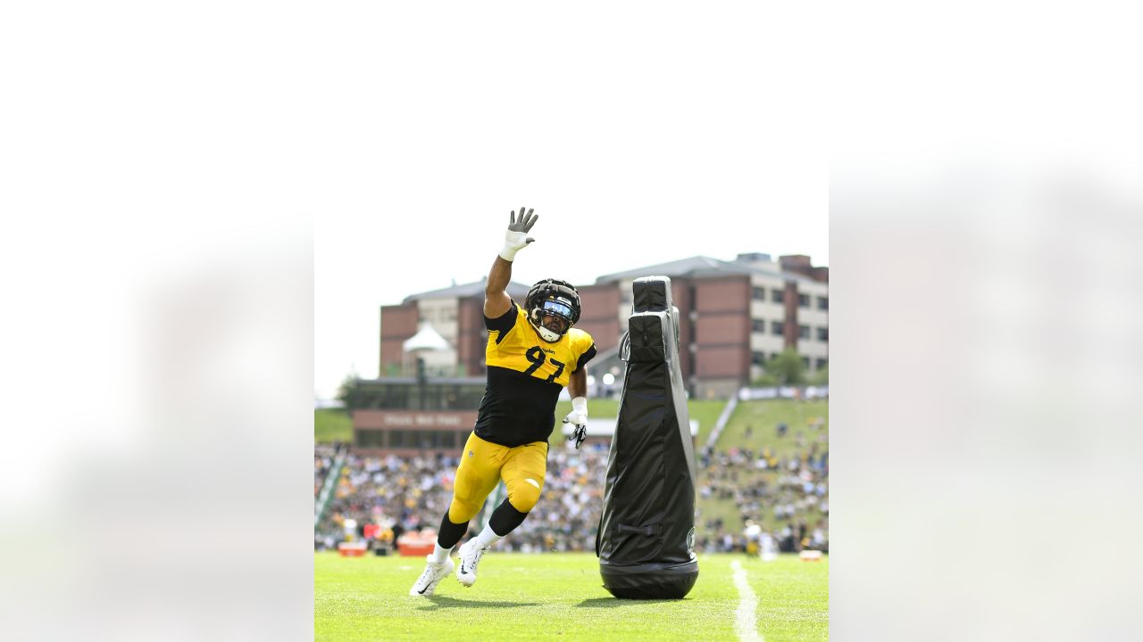 WATCH: Steelers rookies Darnell Washington, Nick Herbig shining early in  training camp