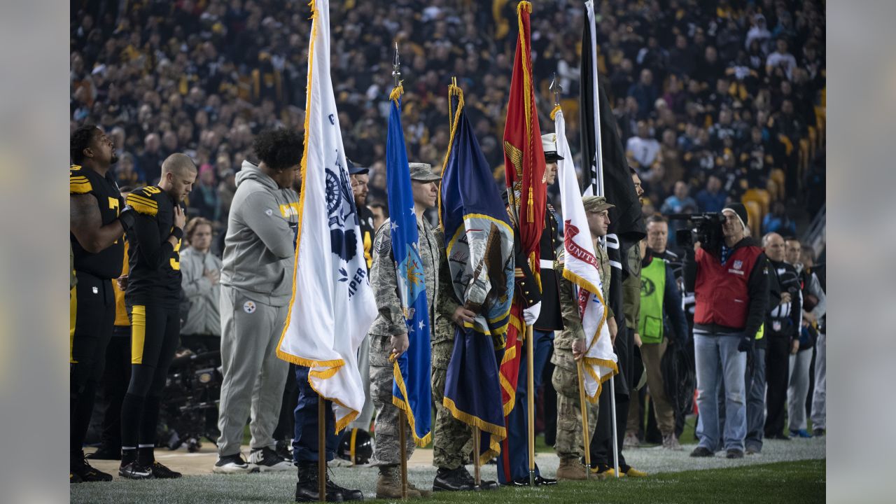 Steelers donate $75,000 during Veterans Day activities