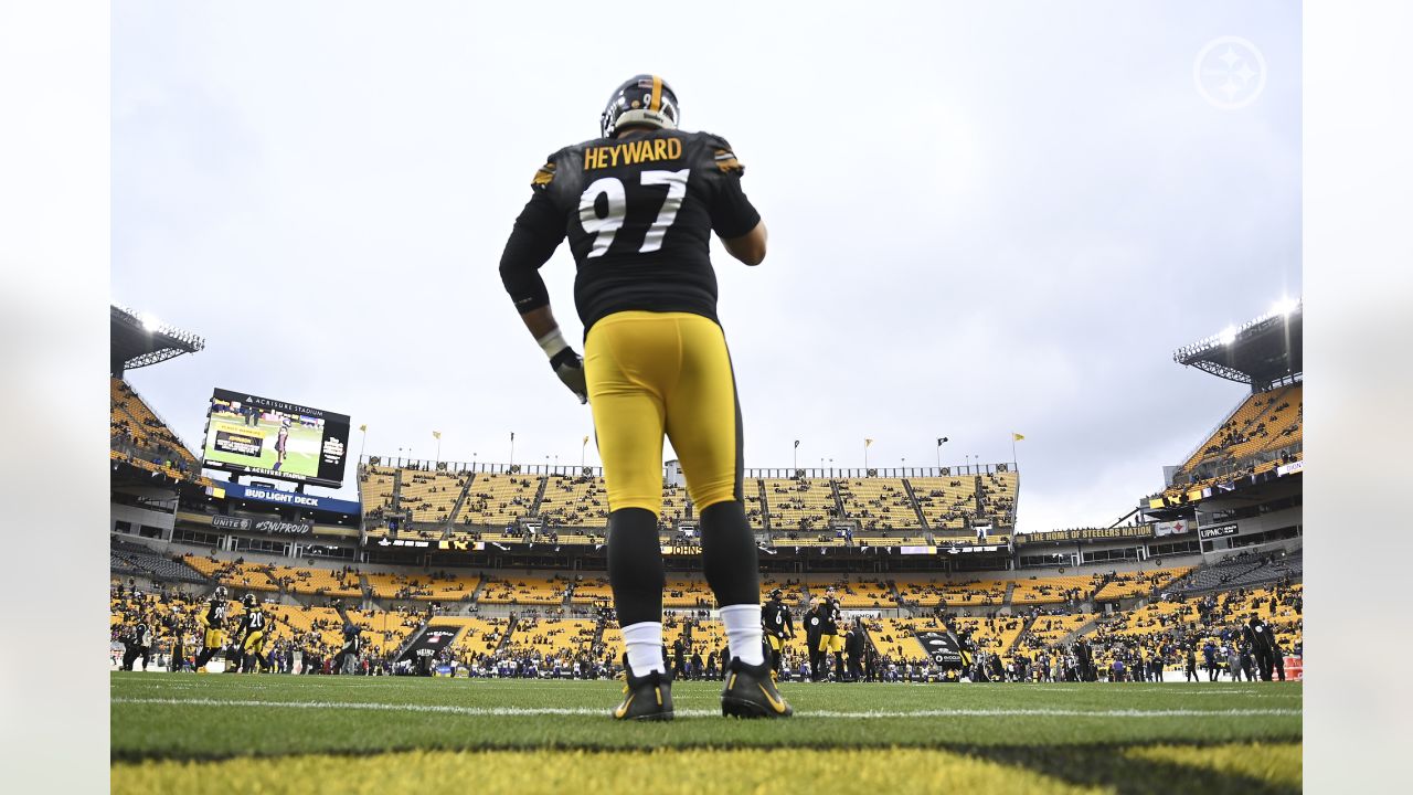 Pittsburgh, United States. 11th Dec, 2022. Baltimore Ravens running back  J.K. Dobbins (27) celebrates his touchdown in the first quarter against the  Pittsburgh Steelers at Acrisure Stadium on Sunday, December 11, 2022