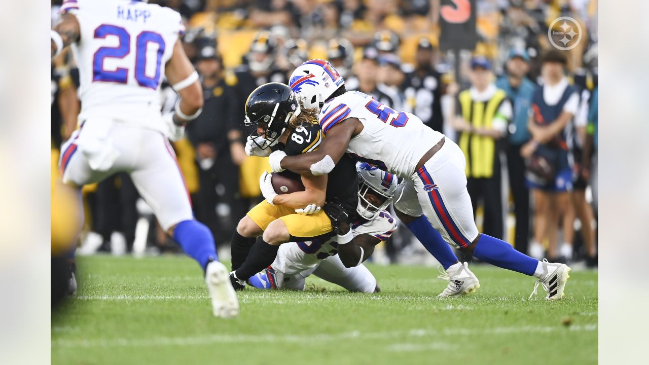 Pittsburgh Steelers wide receiver Gunner Olszewski (89) catches a pass  during the first half of an NFL preseason football game against the Atlanta  Falcons, Thursday, Aug. 24, 2023, in Atlanta. The Pittsburgh