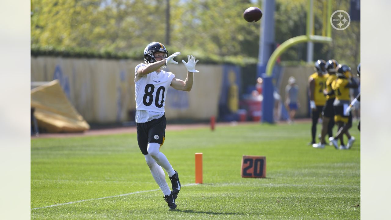 Pittsburgh Steelers wide receiver Mathew Sexton (80) stands at the