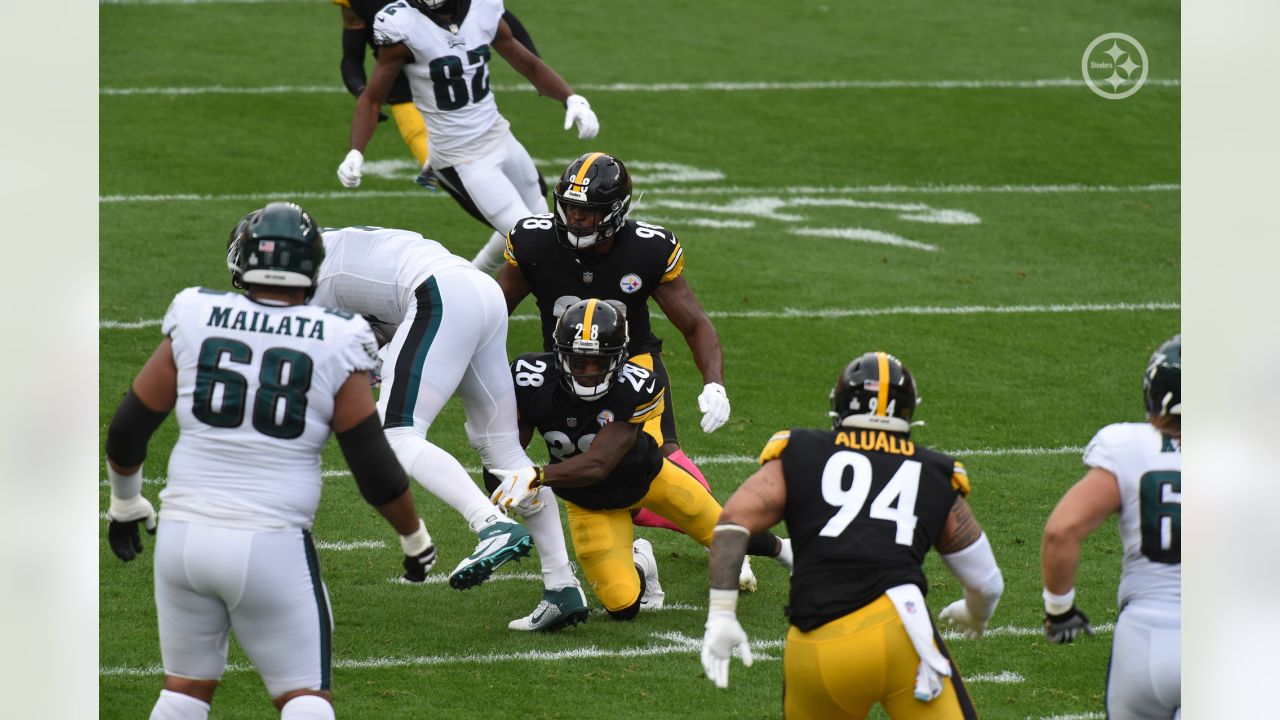 Eagles at Steelers: Bud Dupree-Jordan Mailata, Greg Ward-Mike