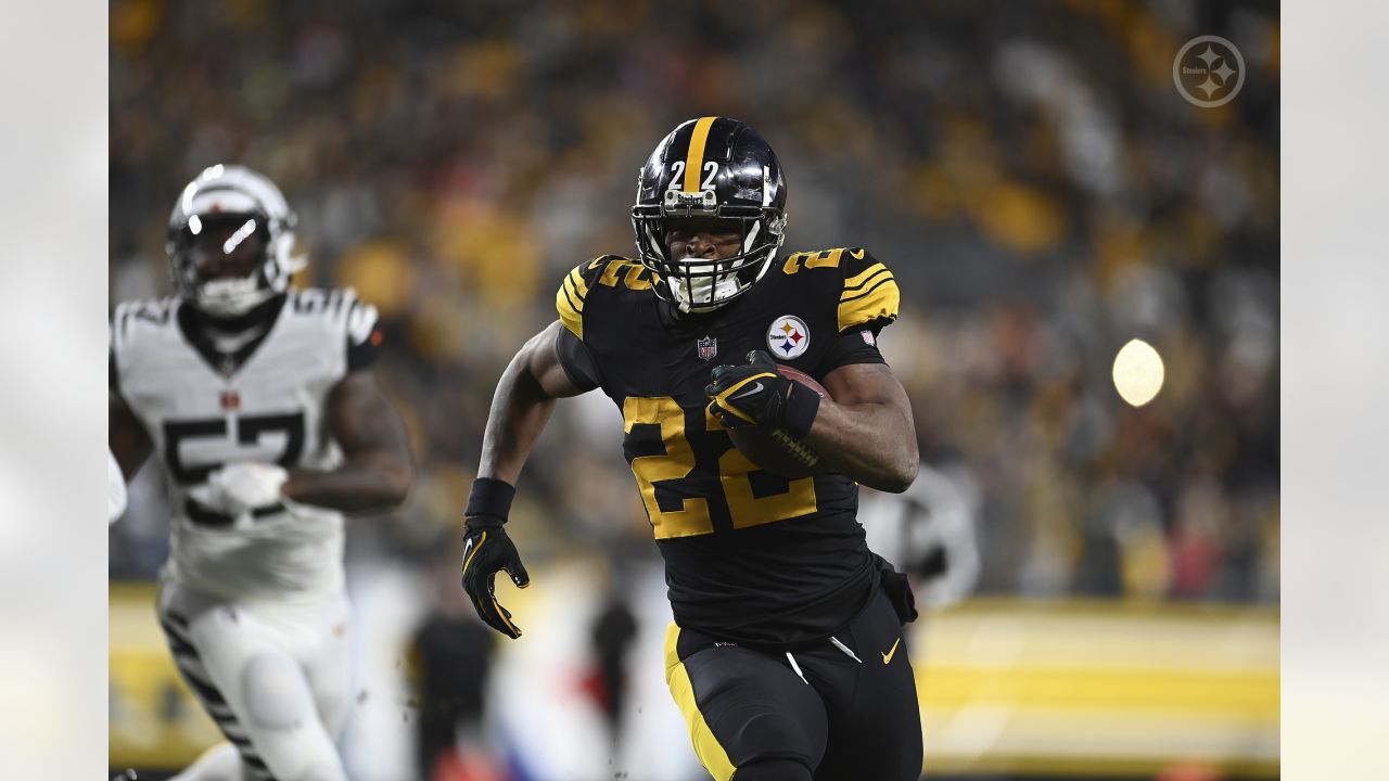 Around The NFL on X: Najee Harris (foot) ruled out of Steelers-Bengals    / X