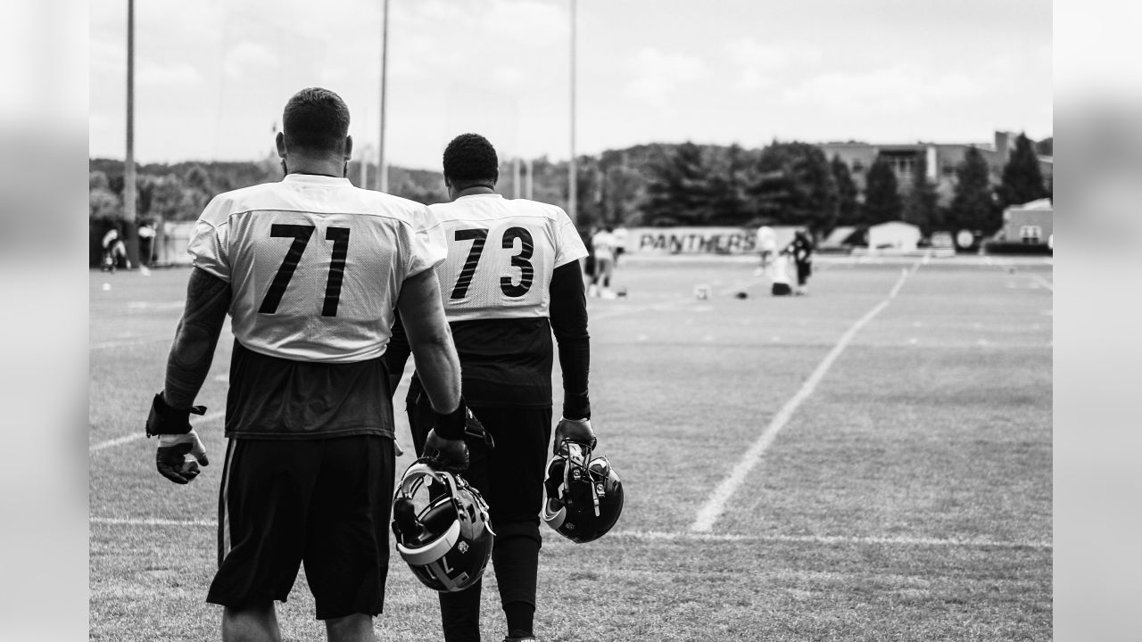 The Pittsburgh Steelers practice at the UPMC Rooney Sports Complex.