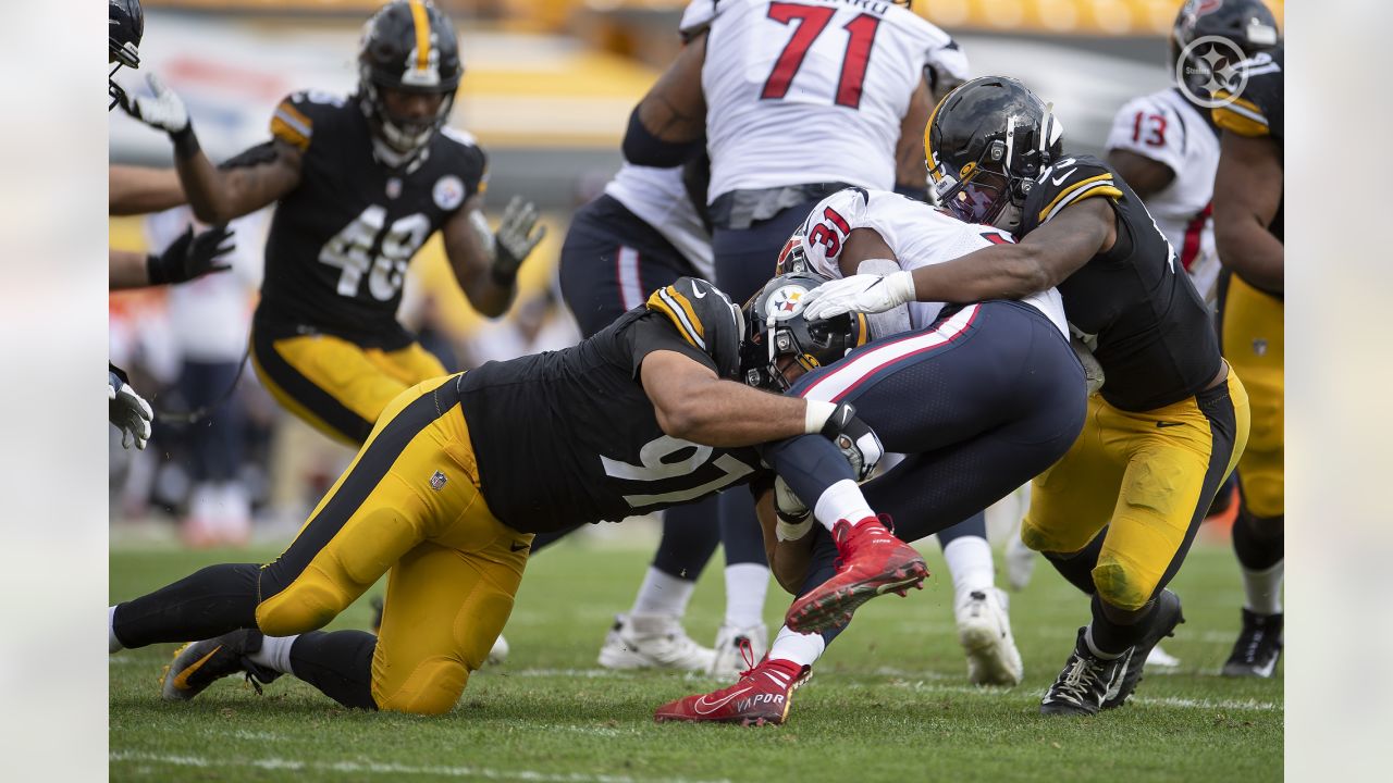 September 27th, 2020: T.J. Watt #90 during the Pittsburgh Steelers vs  Houston Texans game at Heinz Field in Pittsburgh, PA. Jason Pohuski/CSM  Stock Photo - Alamy