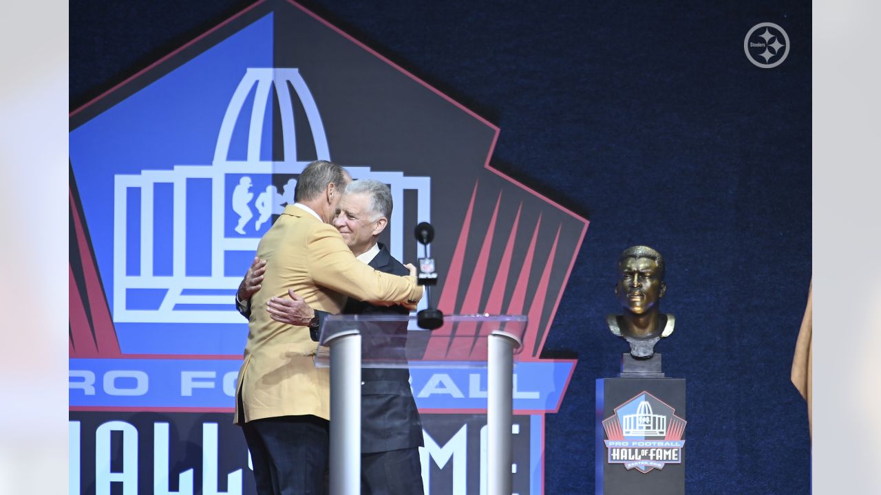 Hall of Fame weekend concludes with the enshrinement of Steelers