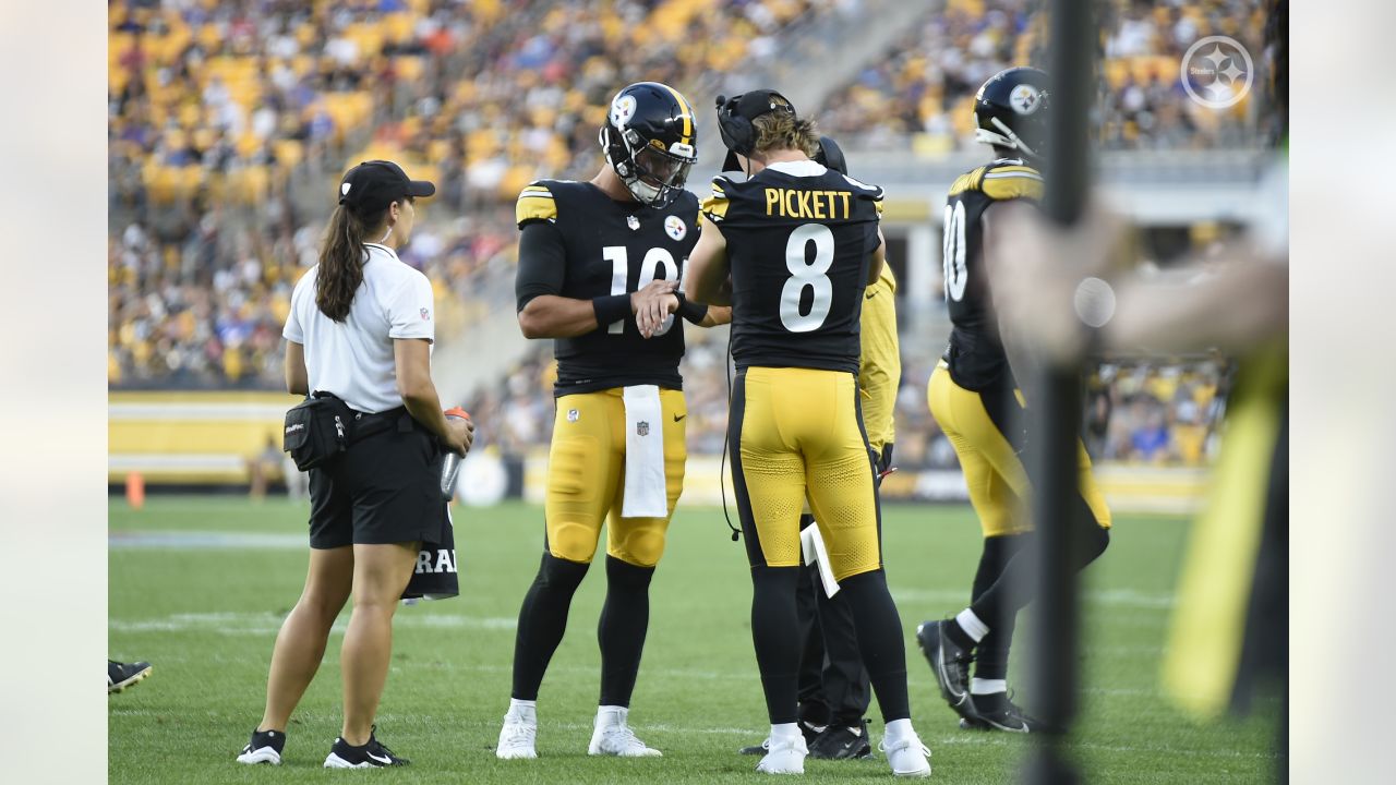 Steelers QB competition: Mitch Trubisky, Kenny Pickett, Mason Rudolph reps,  performance in preseason Week 2 - DraftKings Network