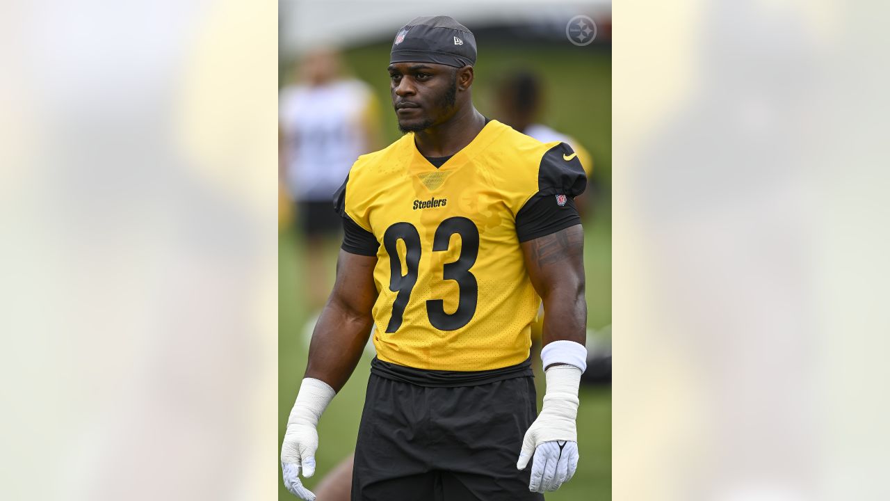 Latrobe, PA, USA. 27th July, 2019. Steelers #82 Diontae Spencer #82 during  the Pittsburgh Steelers training camp at Saint Vincent College in Latrobe,  PA. Jason Pohuski/CSM/Alamy Live News Stock Photo - Alamy