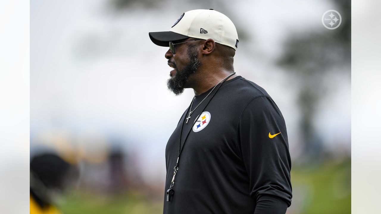 Latrobe, PA, USA. 27th July, 2019. Steelers #82 Diontae Spencer #82 during  the Pittsburgh Steelers training camp at Saint Vincent College in Latrobe,  PA. Jason Pohuski/CSM/Alamy Live News Stock Photo - Alamy