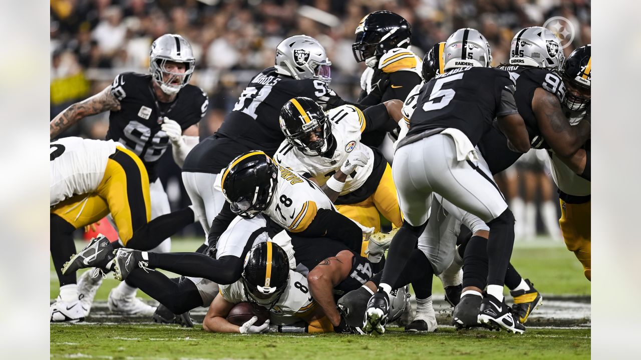 Pittsburgh Steelers 23-18 Las Vegas Raiders: Kenny Pickett passes