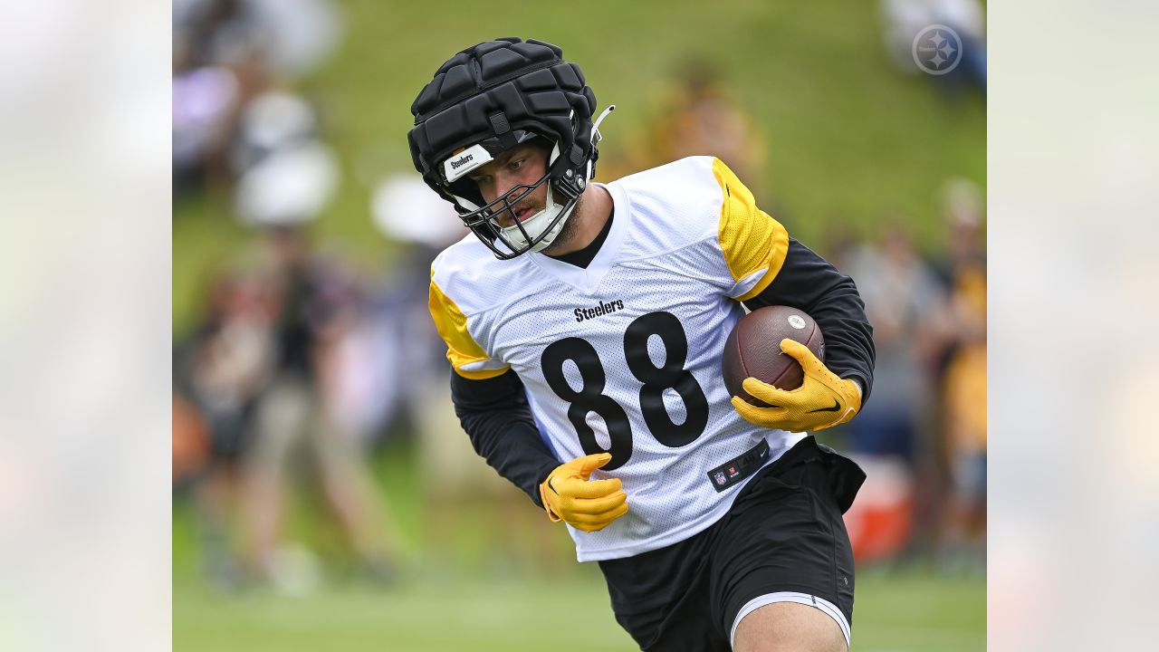 Helmet Stalker on X: Steelers TE Pat Freiermuth is using a