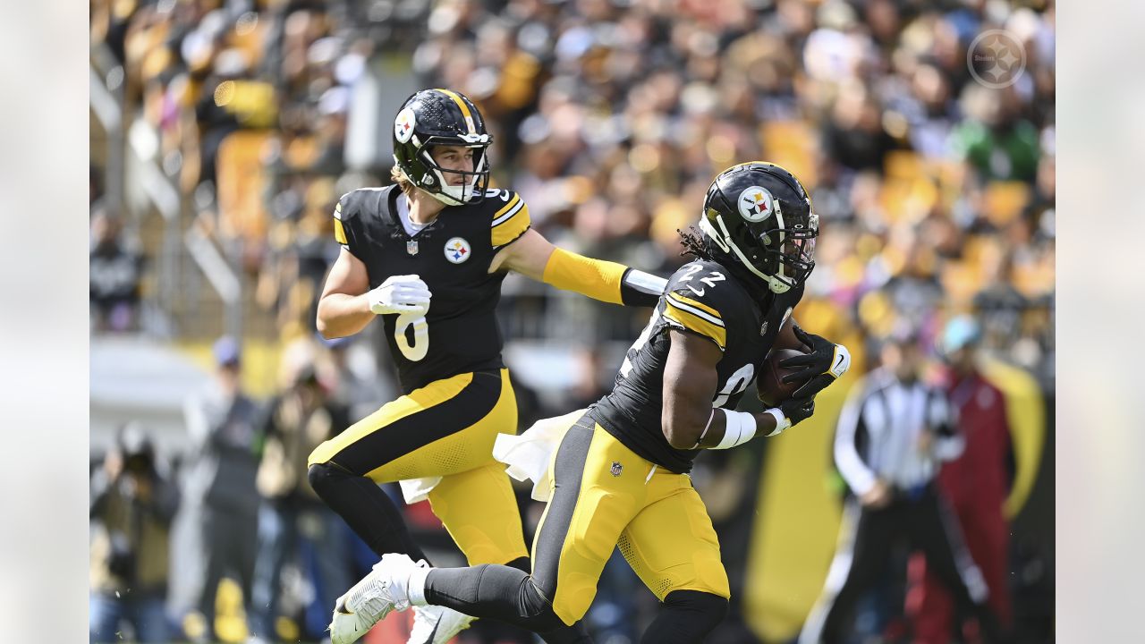 Jersey de fútbol americano Game para hombre NFL Pittsburgh Steelers (Najee  Harris)