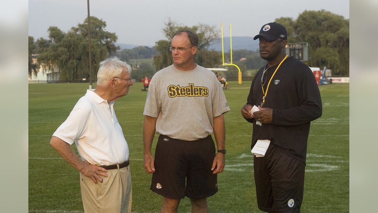 Autographed Pittsburgh Steelers Hat by Bill Cowher and Dan Rooney