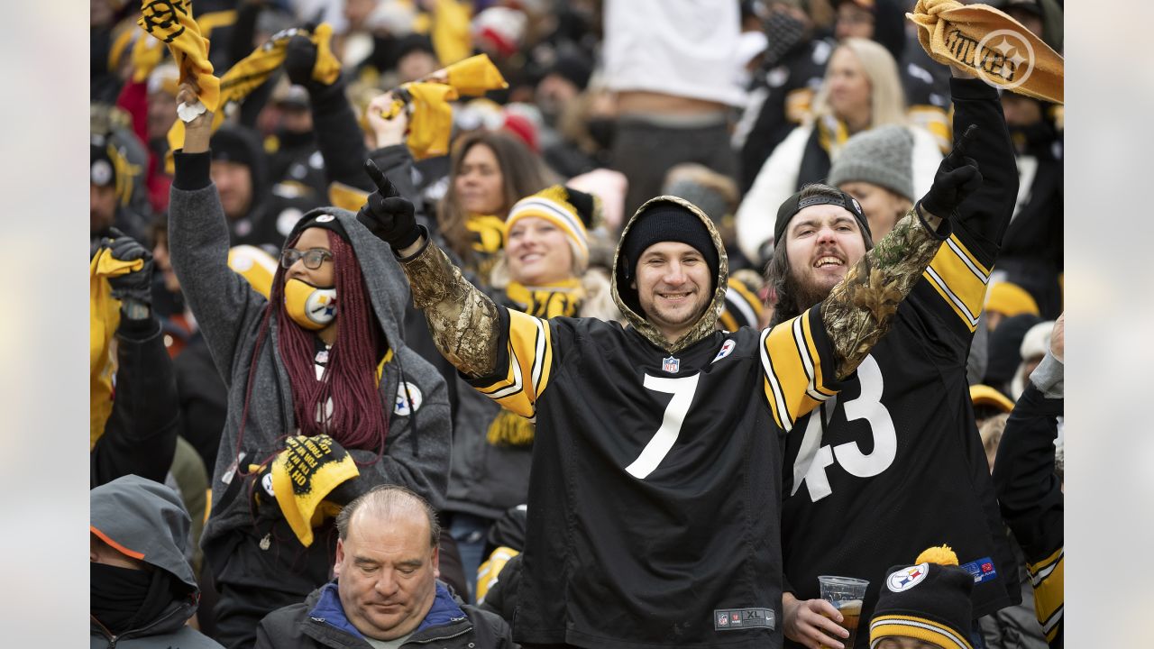 Photo: Steelers fan colored his beard pink - PIT2015101820 