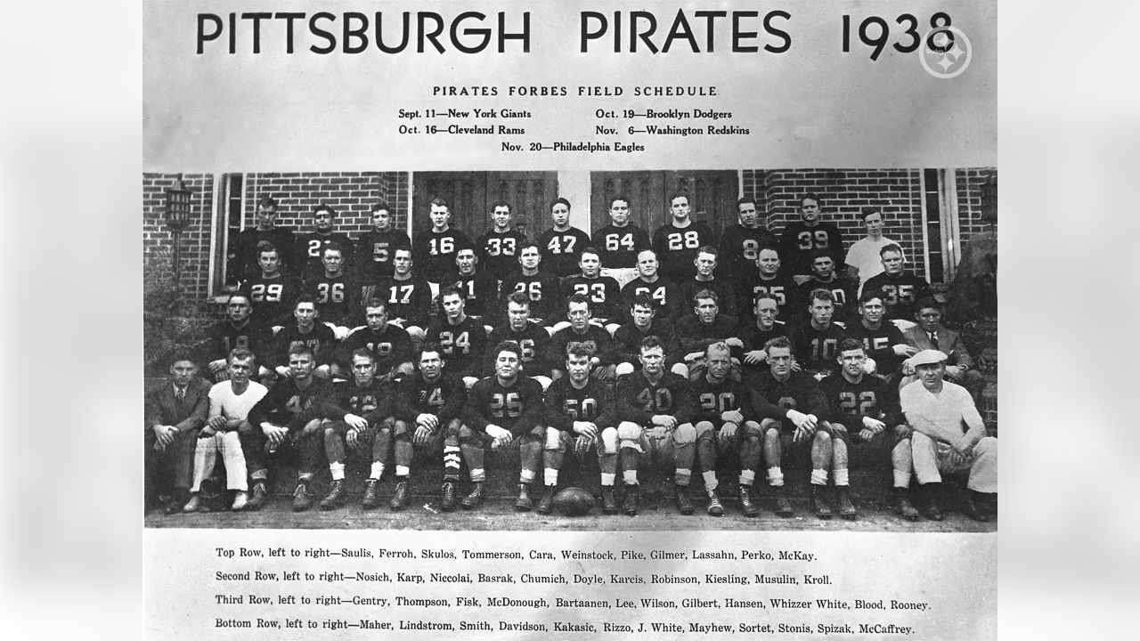 1936 PITTSBURGH STEELERS TEAM 8X10 TEAM PHOTO