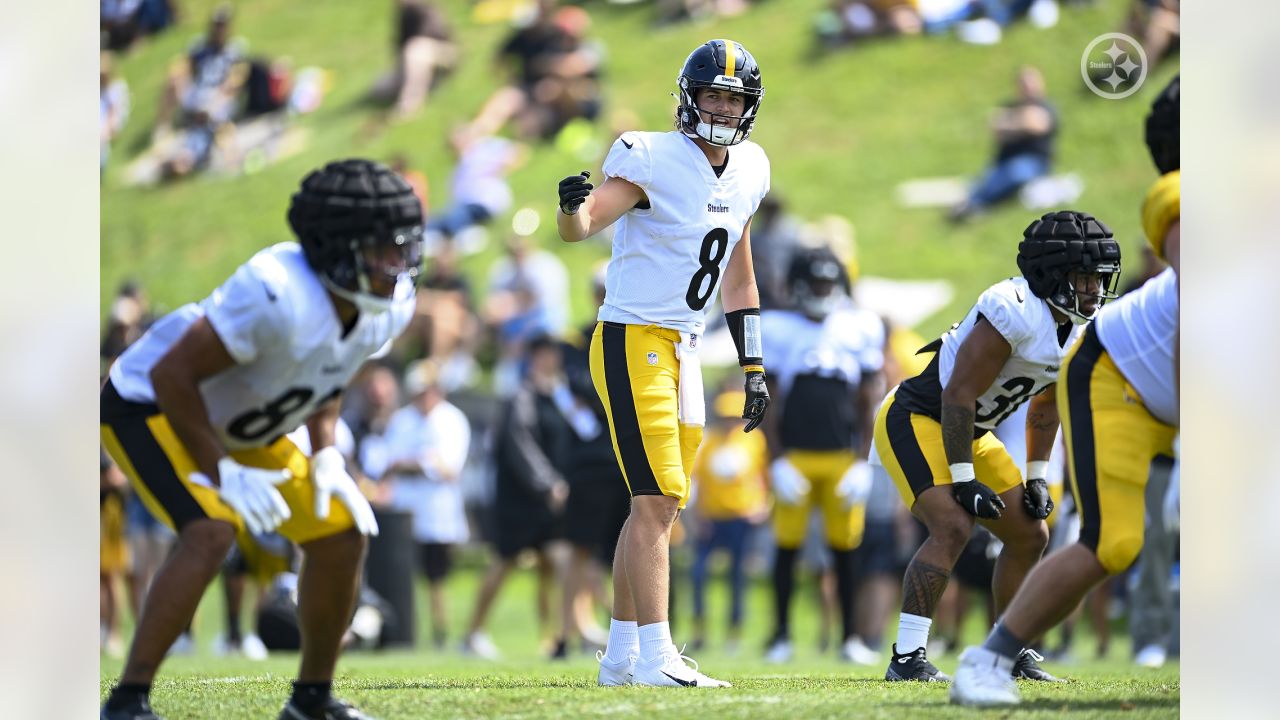 WATCH: Steve Smith Sr. catches passes from Kenny Pickett during Steelers  training camp 