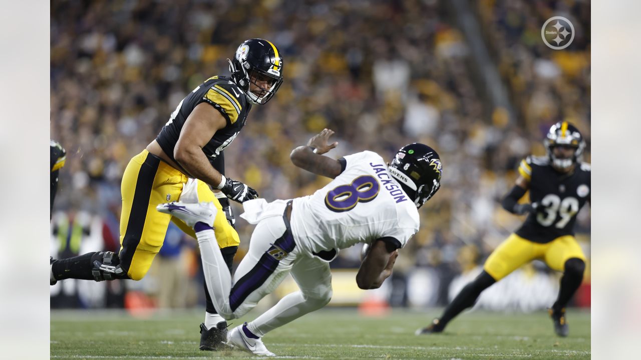 Pittsburgh Steelers defensive tackle Chris Wormley (95) stands on