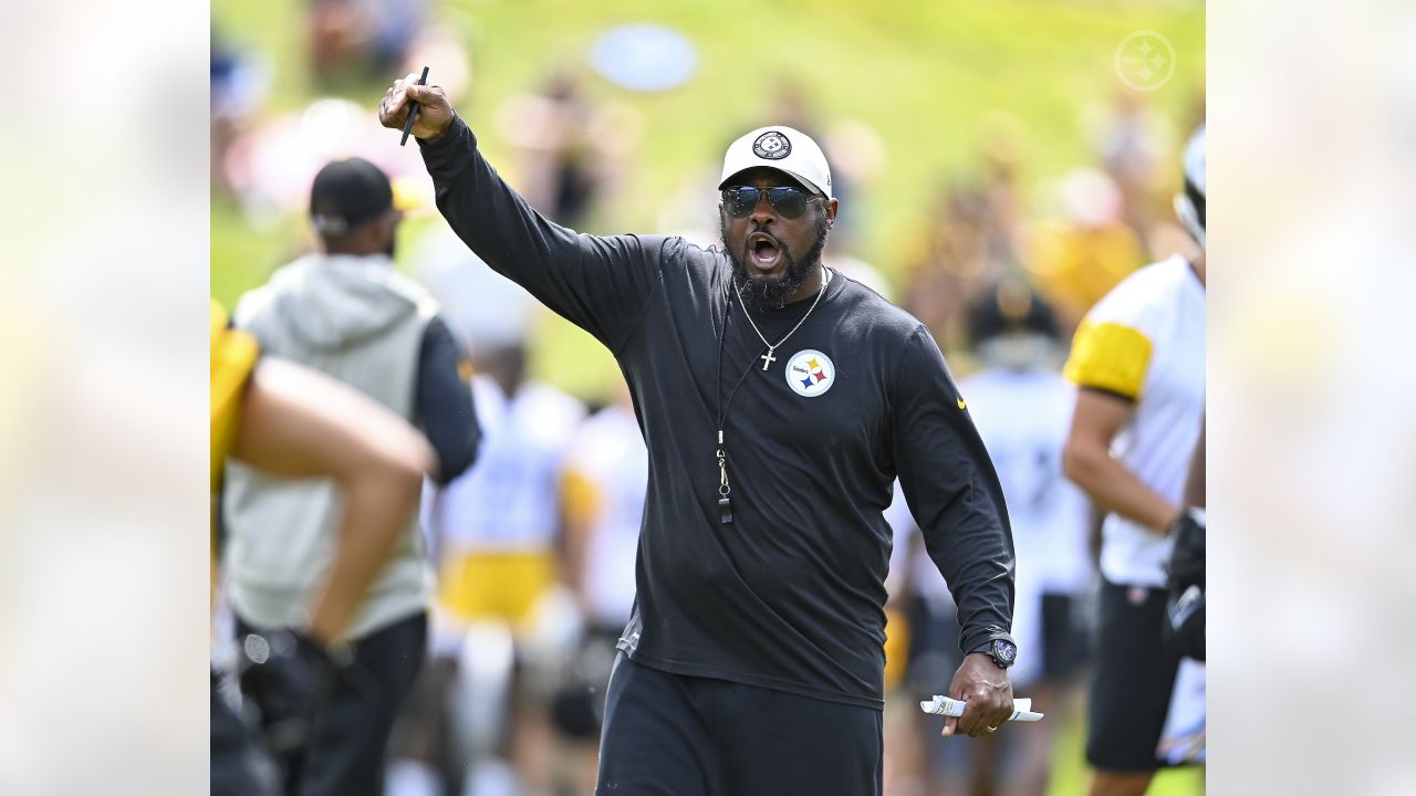 Steelers practice report: With one session left, Tomlin reflects on time at  Saint Vincent