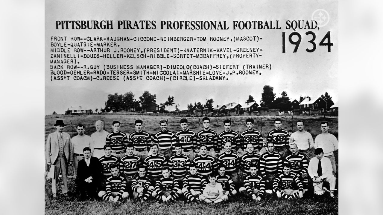 1936 PITTSBURGH STEELERS TEAM 8X10 TEAM PHOTO