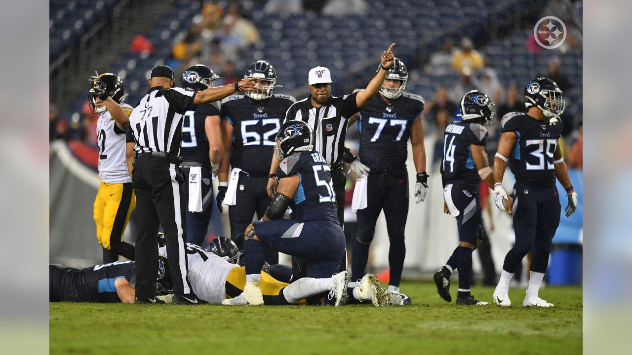 Tennessee Titans vs. Pittsburgh Steelers: August 25, 2019 by